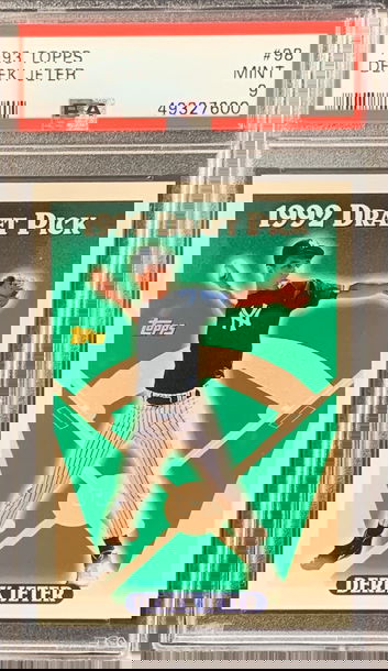 1993 Topps Derek Jeter PSA 9