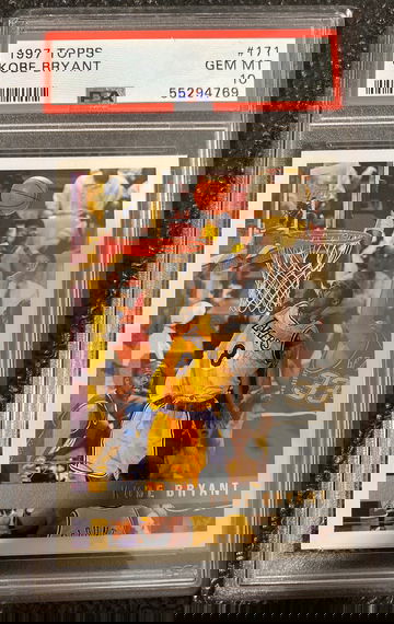 1997-98 KOBE BRYANT TOPPS 2ND Year! #171 PSA 10 GEM MINT