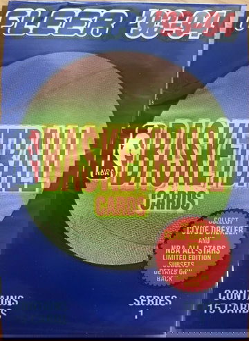 1993-94 Fleer Series 1 Basketball Hobby Pack