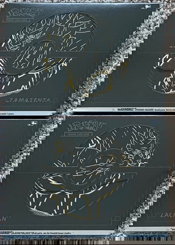 Pokémon Sword & Shield Elite Trainer Box Plus — Zamasenta and Zacian