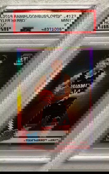 2019 Tyler Herro Optic Holo PSA 9