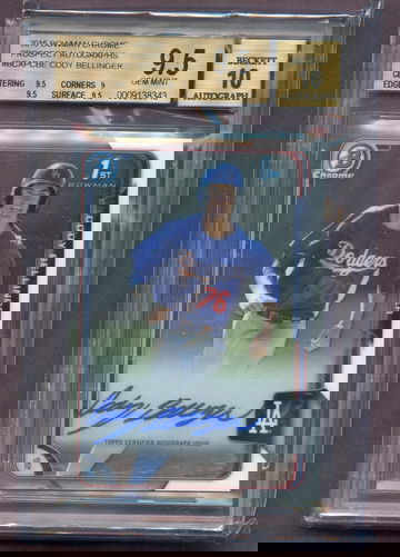 Cody Bellinger Bowman Chrome 