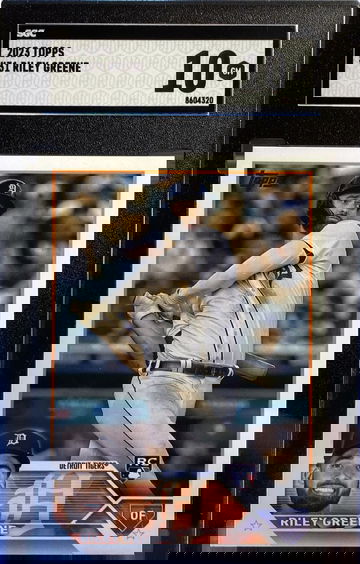 2023 Topps Series 1 Riley Greene Rookie Card SGC 10