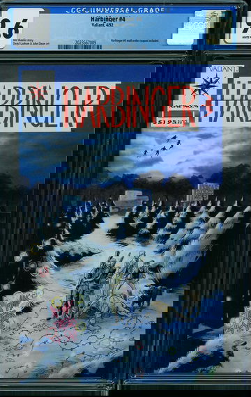 HARBINGER #4, CGC 9.6 NM+