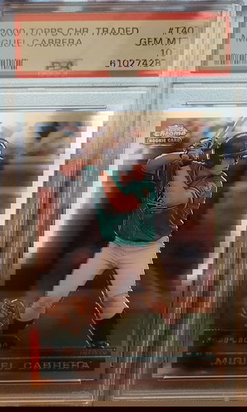 2000 Topps Chrome Traded Miguel Cabrera