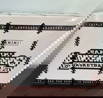 2020-2021 Panini Contenders Basketball NBA Value Cello Fat Pack box