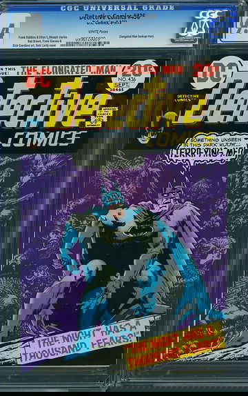 DETECTIVE COMICS #436, CGC 9.4 NM