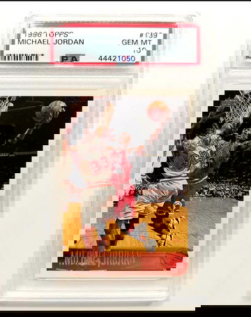 1996 Topps Michael Jordan PSA 10 #139