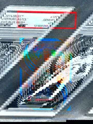 Stephen Castle light blue /299 PSA 10