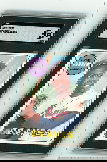 1969 Topps Hank Aaron SGC 5