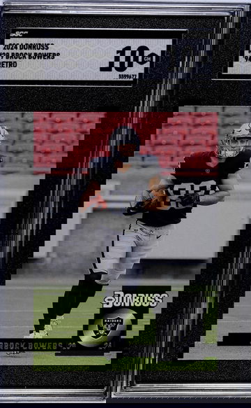 2024 Donruss #29 Brock Bowers '94 Retro SGC 10