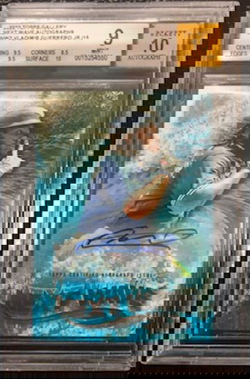 2022 Topps Gallery Vladimir Guerrero Next Wave Autographs #NW5 BGS 9 