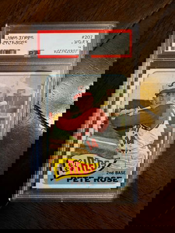 Pete Rose Topps 1965 PSA 4 VG-Mint