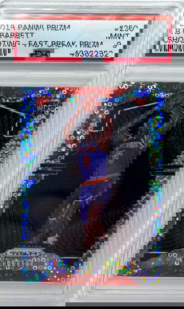 2019 Prizm RJ Barrett Shooting Fast Break Variation  PSA 9