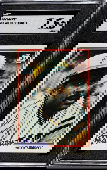 1978 Topps #510 WILLIE STARGELL Pittsburgh Pirates Hall of Famer Graded Near Mint+