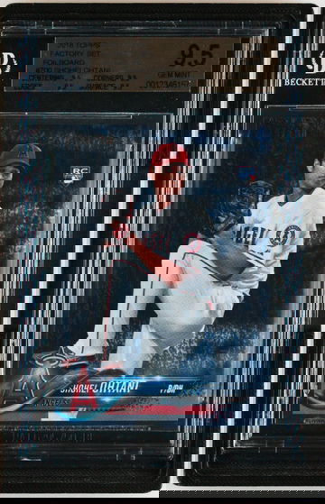 2018 TOPPS COMPLETE SET 700 SHOHEI OHTANI SERIES 2-FOILBOARD 