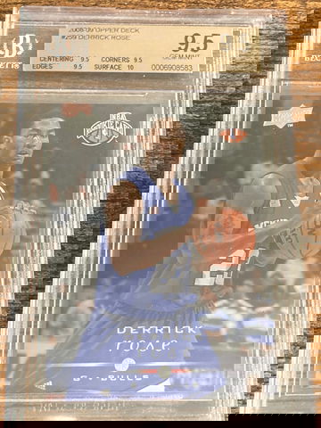 2008-09 Upper Deck #259 Derrick Rose RC BGS 9.5 gem mint