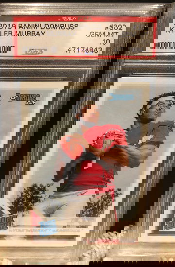 2019 Donruss Kyler Murray RC #302 PSA Gem Mt 10