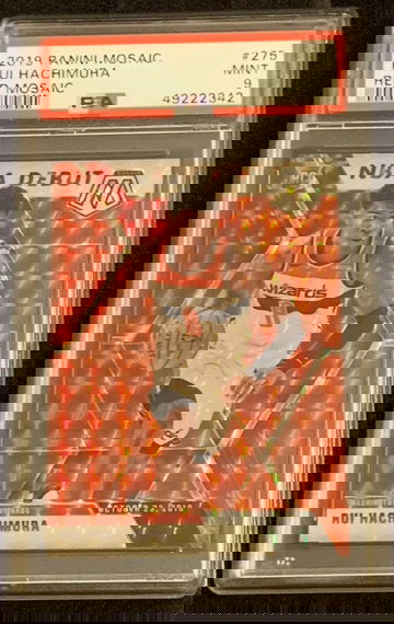 Rui Hachimura 2019 Mosaic Debut Red PSA 9