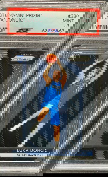 Luka Doncic 2018 Panini Prizm PSA 9