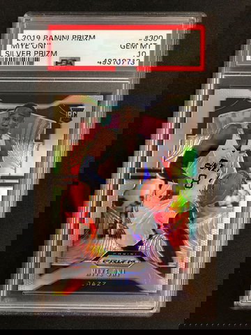 2019 Panini Prizm - Miye Oni - Rookie Silver Prizm - PSA 10