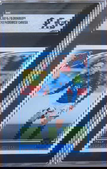 2018-19 Donruss Federico Chiesa Rated Rookie SGC 9.5