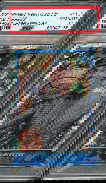 2021 Photogenic Jalen Suggs Diamond Anniversary /75 PSA 10