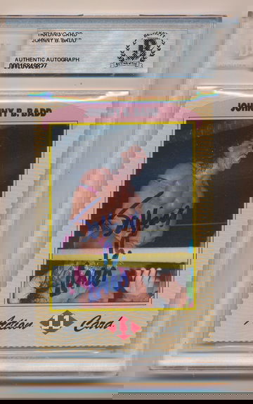 1992 WCW Magazine #11 Johnny B. Badd Signed Autograph Beckett