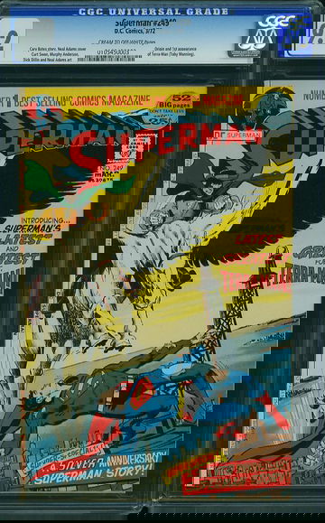 SUPERMAN #249, CGC 9.2 NM-