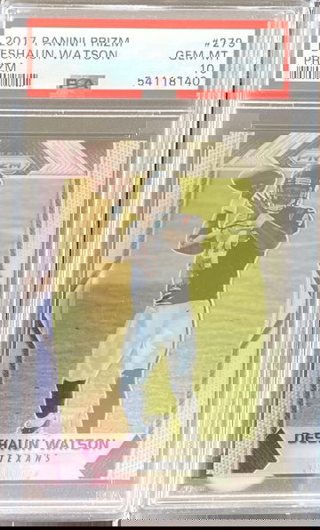 2017 Prizm Deshaun Watson RC #279 PSA 10 Gem Mint Rookie Card