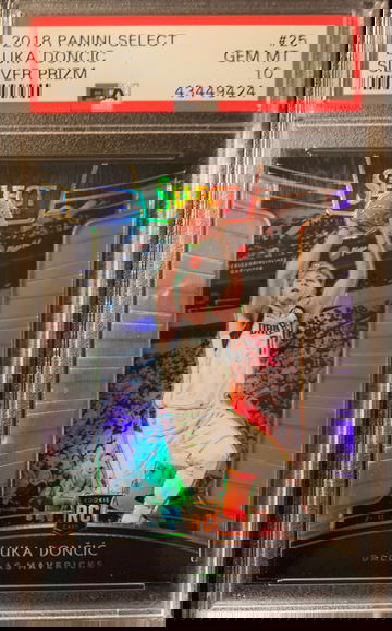 2018 Select Silver Luka Doncic PSA 10