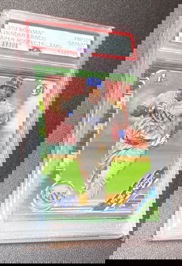 Wander Franco 2019 Bowman Camo 1st #BP100 PSA 10