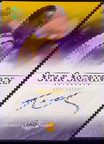 2007 Kobe Bryant Upper Deck Star Signings Autograph /20