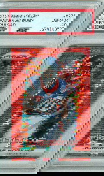 DeAndre Hopkins 2013 Panini Prizm Red Pulsar PSA 10 Rookie RC