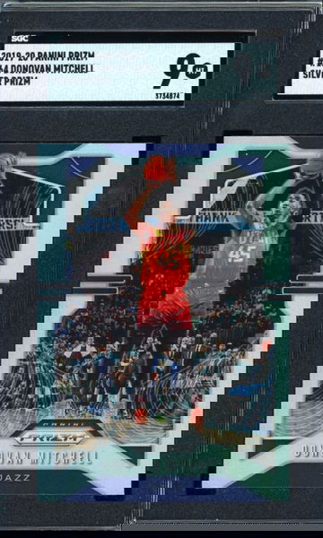 Donovan Mitchell 2019 Prizm Silver 