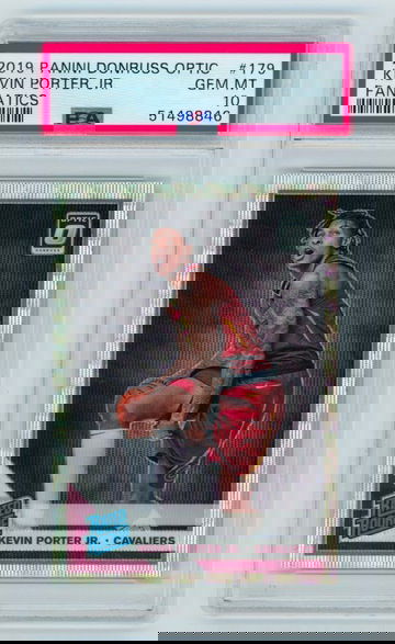 2019-20 Panini Donruss Optic Kevin Porter Jr. Fanatics PSA 10