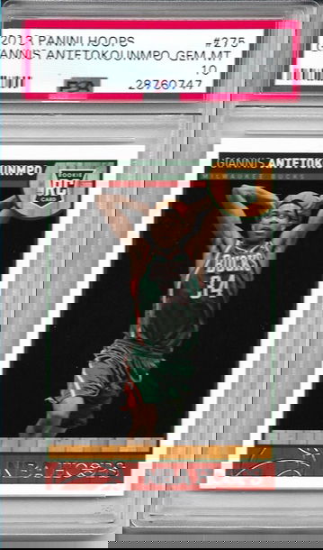 2013 Panini Hoops 275 Giannis Antetokounmpo PSA 10
