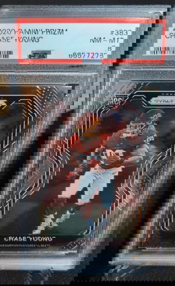 2020 Panini Prizm Chase Young Rookie PSA 8