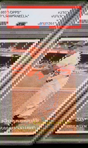 1957 Topps Roy Campanella #210 PSA 4 [BL-2.25]