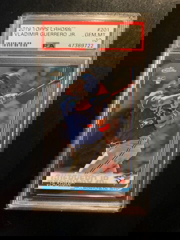2019 Topps Chrome Vladimir Guerrero Jr. PSA 10