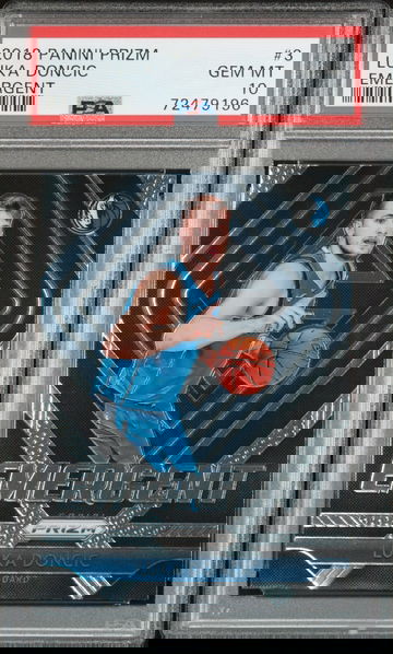 2018 Prizm Emergent #3 Luka Doncic Mavericks RC Rookie PSA 10 GEM MINT