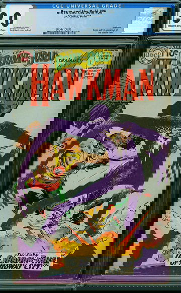 BRAVE AND THE BOLD #36, CGC 3.0 GVG