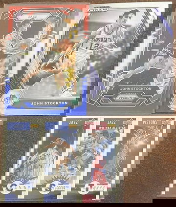 John Stockton 3 Card Lot