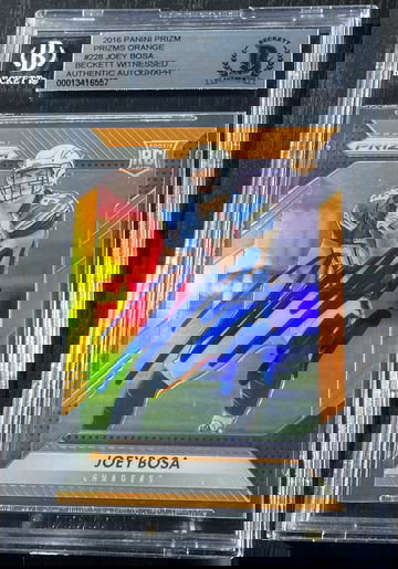 Joey Bosa 2016 Panini Prizm Prizms Autograph Orange 139/299 Rookie Card BGS 
