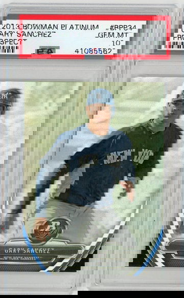2013 Bowman Platinum Prospect Gary Sanchez #BPP34 PSA 10