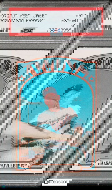 1972 O-Pee-Chee Baseball Harmon Killebrew #51 PSA 6