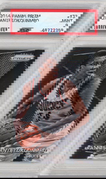 Giannis Antetokounmpo 2014 Prizm PSA 9