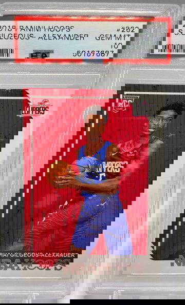 2018 Panini Hoops Shai Gilgeous-Alexander Rookie PSA 10 Gem Mint