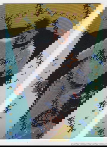 1997 PINNACLE CERTIFIED MIRROR GOLD JEFF BAGWELL # 5 HOF