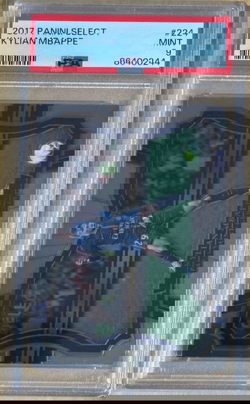 Kylian Mbappe 2017 Select PSA 9